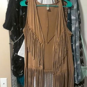 fringe vest